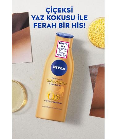 NIVEA 10 Days Q10 Firming and Gradual Tanning Body Lotion 2 X 200 Ml - Buy Online on GoSupps.com