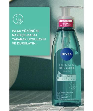 NIVEA 3in1 Anti-Acne White Clay Mask 150ml Cleanser Peeling Mask Pore Refiner - Buy Online on GoSupps.com