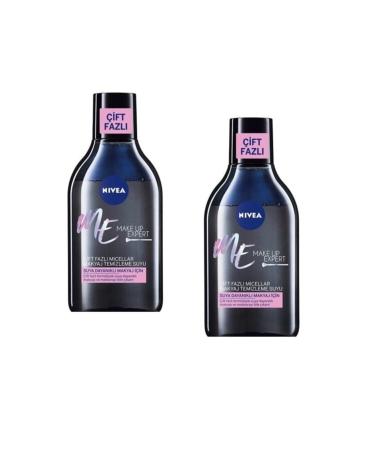 NIVEA Micellar Micellair Make Up Expert Dual Phase Make-Up Remover Water 400 ml X 2 Pcs