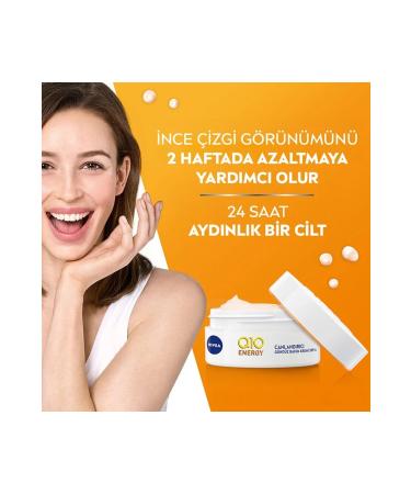 NIVEA Q10 Energy Day Care Cream with Vitamin C 50 ml - Buy Online on GoSupps.com