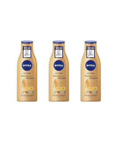 NIVEA Q10 Firming Tan Body Lotion 200 ml 3 Pieces