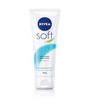 NIVEA Soft Moisturizing Care Cream 75 ml X3 Pieces