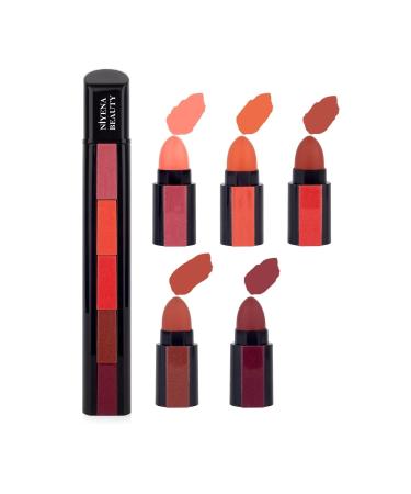NIYENABEAUTY 5 Layer Matryoshka Matte Lipstick