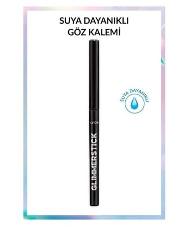 Avon Ultra Colour Glimmersticks Shimmer Lift Eye Pencil Black Bioux