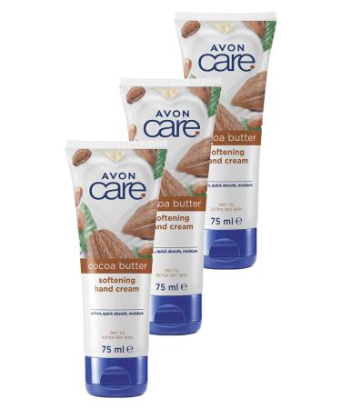 Avon Care Cocoa Butter Hand Cream 75 Ml. Set of Three