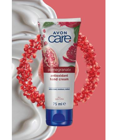 Avon Care Pomegranate Extract Cocoa Butter and Avocado Extract Hand Cream Package - Buy Online on GoSupps.com