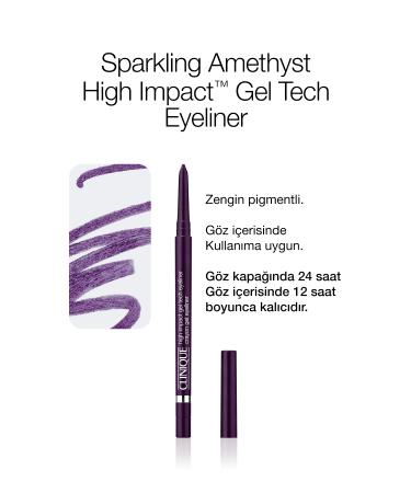 Clinique High Impact Gel Tech Eyeliner - Sparkling Amethyst