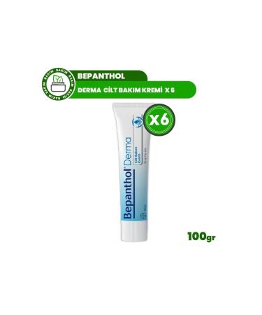 Bepanthol Derma Skin Care Cream 100 gr X 6