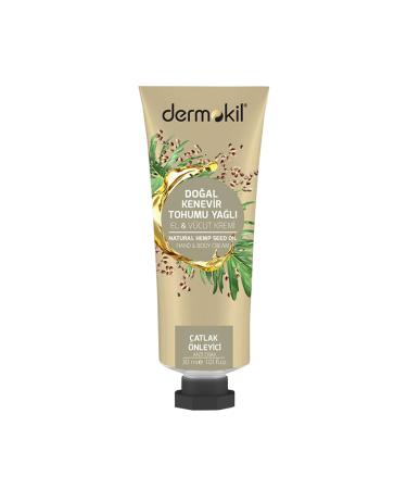 Dermokil Hemp Seed Oil Hand and Body Cream 75 ml