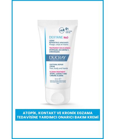 Ducray Dexyane Med Repairing Care Cream for Atopic and Chronic Eczema Treatment 30 ml