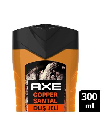Axe Premium Collection Shower Gel Copper Santal 3 In 1 Body Hair Face 300 ml
