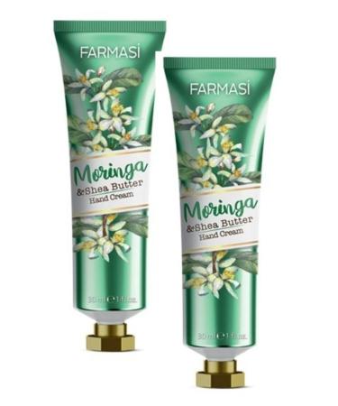 Farmasi Moringa & Shea Butter Hand Cream 30 Ml X2