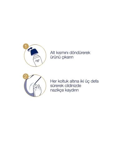 Dove Women Roll On Deodorant Original 1/4 Moisturizing Cream Effective 50 ml X2 Pieces - Buy Online on GoSupps.com