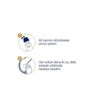 Dove Women Roll On Deodorant Original 1/4 Moisturizing Cream 50ml X2 Pieces - Buy Online on GoSupps.com