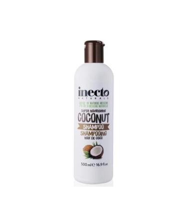 inecto Coconut Oil Shampoo for Dry and Frizzy Hair 500 Ml
