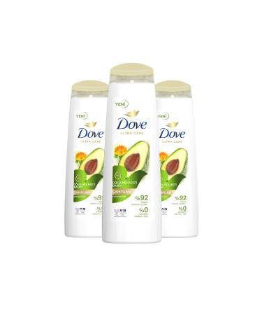 Dove Ultra Care Hair Care Shampoo Anti-Loss Care Avocado Extract 400 ml X3 Pieces - Buy Online on GoSupps.com