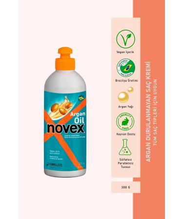 NOVEX Argan Oil - Leave-in Conditioner for Damaged and Processed Hair 300g