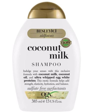 OGX Chemically Treated Colored and Brittle Hair Restoring Coconut Milk Shampoo 385.ml