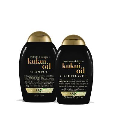 OGX Organix Kukui Oil Shampoo 385 Ml + Conditioner 385 Ml