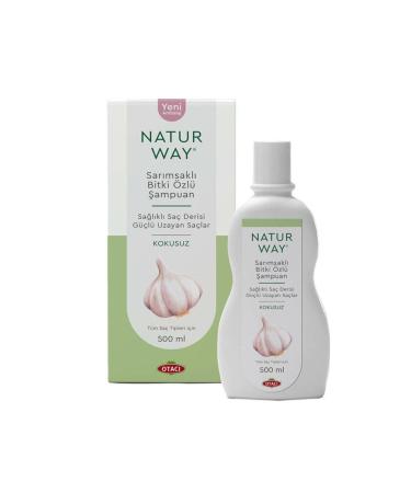Otac Naturway Garlic Shampoo Unscented 500ml