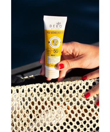 BEE'O Apicare Propolis Face Sun Cream 50 Spf - Buy Online on GoSupps.com