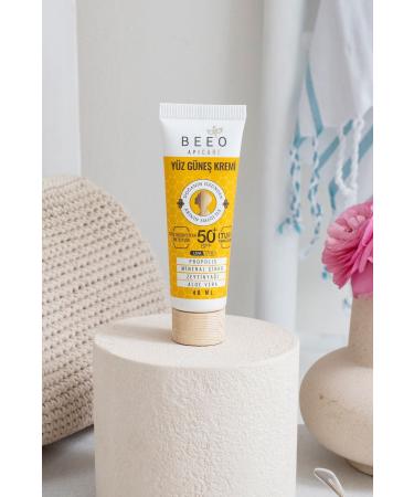 BEE'O Apicare Propolis Face Sun Cream 50 Spf - Buy Online on GoSupps.com