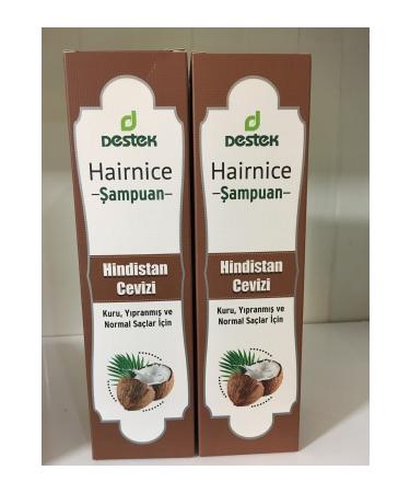 Support Hairnice Coconut Shampoo 330 ml 2 Pieces
