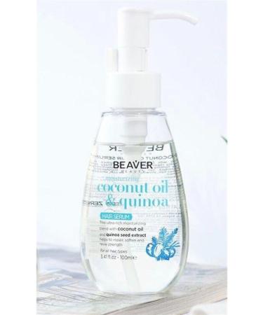 Beaver Coconut Oil & Quinoa Hair Serum 100 Ml