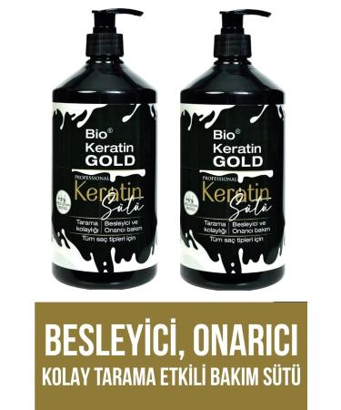 Bio Keratin Gold Keratin Care Milk 1000 Ml X 2 Pieces