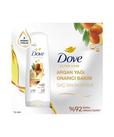 Dove Ultra Care Hair Care Conditioner Repair Care Argan Oil 350 ml - Buy Online on GoSupps.com
