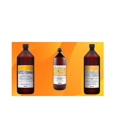 Davines Damaged Hair Nourishing Keratin Care-Shampoo Conditioner Mask (1000mlx3) passi.3772 - Buy Online on GoSupps.com