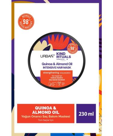 Urban Care Kind Rituals Quinoa Almond Oil Hair Care Mask 230 ML P.BEAUTIFUL YY114
