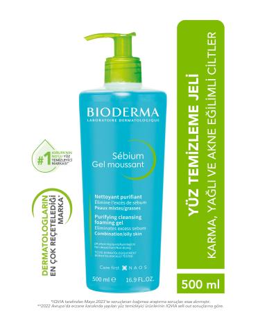 Bioderma Sebium Foaming Gel 500 ml