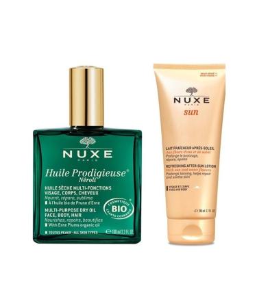 Nuxe Neroli Dry Oil 100 Ml - After Sun Care Cream 200ml