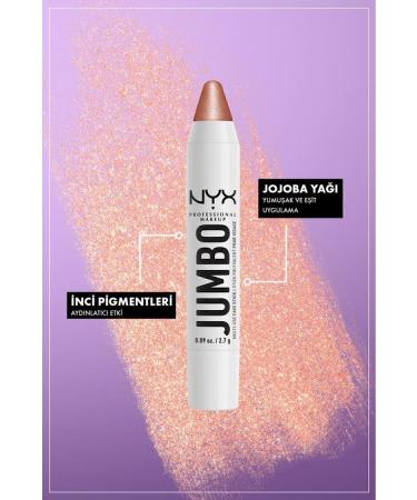 NYX Professional Makeup Jumbo Face Stick | Multi-Purpose Stick Highlighter - Lemon Meringue - Buy Online on GoSupps.com