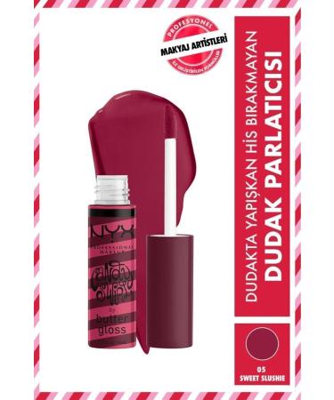 NYX Butter Gloss Candy Swirl Lip Gloss - Sweet Slushie