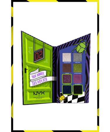 NYX Professional Makeup Beetlejuice Special Collection 8-Pack Eyeshadow Palette - Buy Online on GoSupps.com