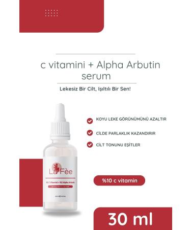 LA FEE 5% Vitamin C + 2% Alpha Arbutin Serum 30 ml