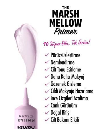 NYX Professional Makeup Marshmellow Soothing Primer Mini - Makeup Base - Buy Online on GoSupps.com