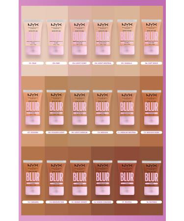 NYX Professional Makeup Blur Tint Skin Filter Effect Foundation - 01 Pale - Buy Online on GoSupps.com