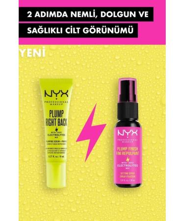 NYX Professional Makeup Plump Right Back Makeup Base + Serum Mini - Buy Online on GoSupps.com