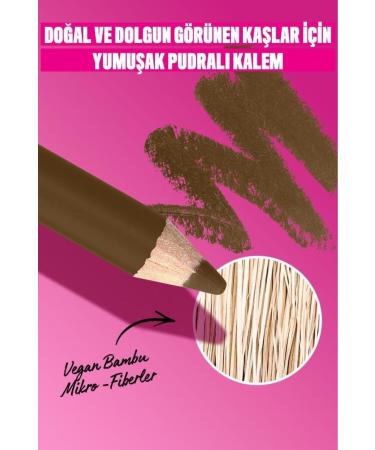 NYX Professional Makeup Powder Louder Powder Brow Pencil - 06 Ash Brown - Buy Online on GoSupps.com