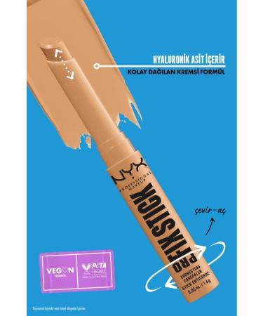 NYX Professional Makeup Pro Fix Stick Concealer - 10 Golden - Buy Online on GoSupps.com