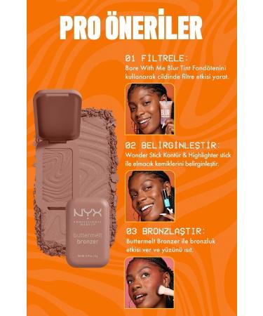 NYX Professional Makeup Buttermelt Bronzer - 03 Deserve Butta - Buy Online on GoSupps.com