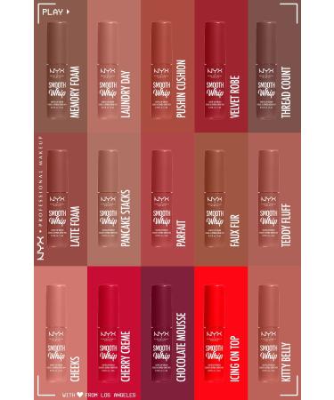 NYX Professional Makeup Smooth Whip Creamy Liquid Matte Lipstick - Kitty Belly - Buy Online on GoSupps.com