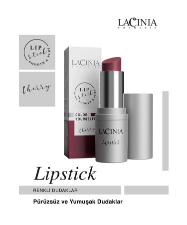 Lacinia Cherry Lipstick 5 gr