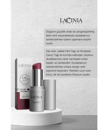 Lacinia Cherry Lipstick 5 gr - Buy Online on GoSupps.com