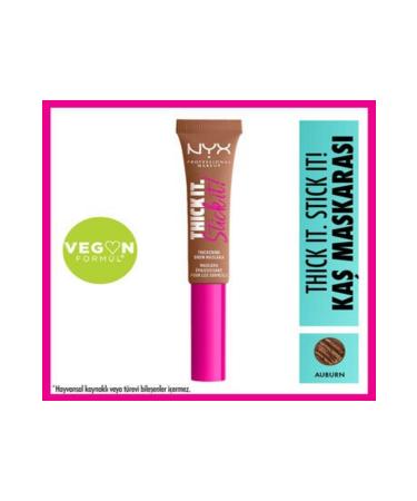 NYX Professional Makeup Thick It Stick It Eyebrow Mascara Auburn