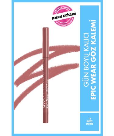 NYX Professional Makeup Epic Wear Liner Sticks Eye Pencil - Dusty Mauve - Dusty Rose