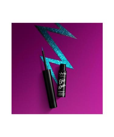 NYX Professional Makeup Eyeliner - Epic Wear Metallic Liquid Liner Teal Metal - Buy Online on GoSupps.com